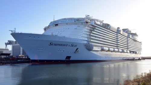 Symphony of the Seas December Construction Photos