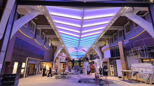 Symphony of the Seas December Construction Photos