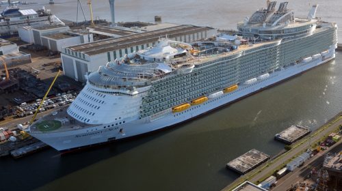 Symphony of the Seas January Construction Photos