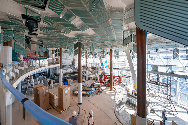 Celebrity Edge Shipyard Preview