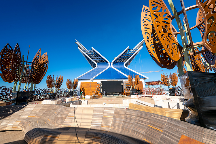 Celebrity Edge Shipyard Preview