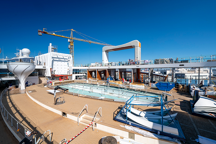 Celebrity Edge Shipyard Preview