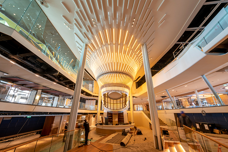 Celebrity Edge Shipyard Preview