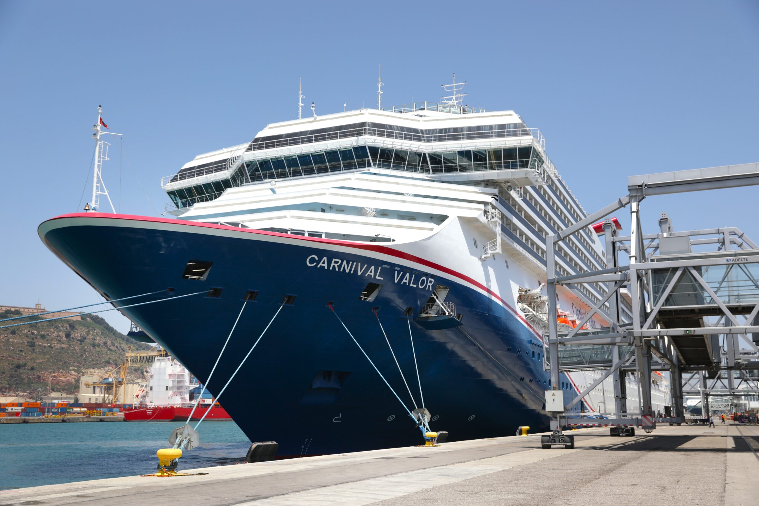Carnival Valor - Barcelona (2025 Drydock)
