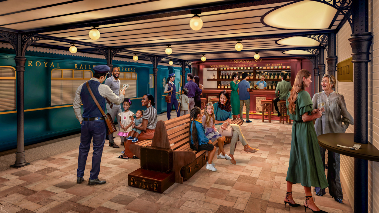 Legend of the Seas - Royal Railway Legend Station